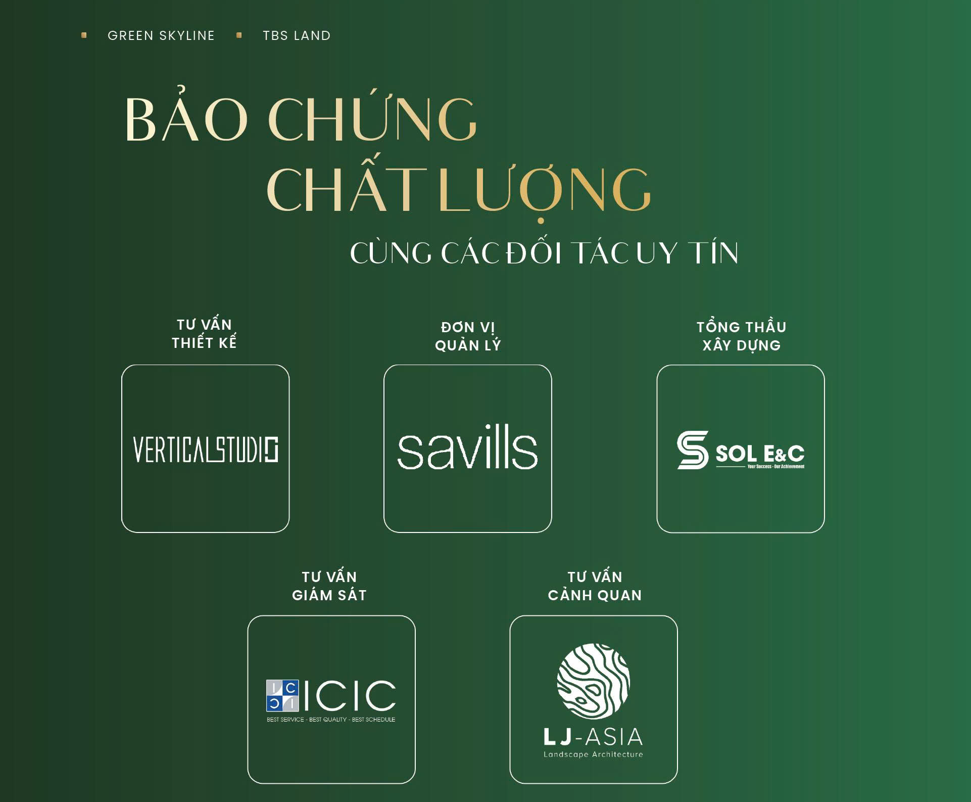 Đối tác Green Skyline Đối tác Green Skyline