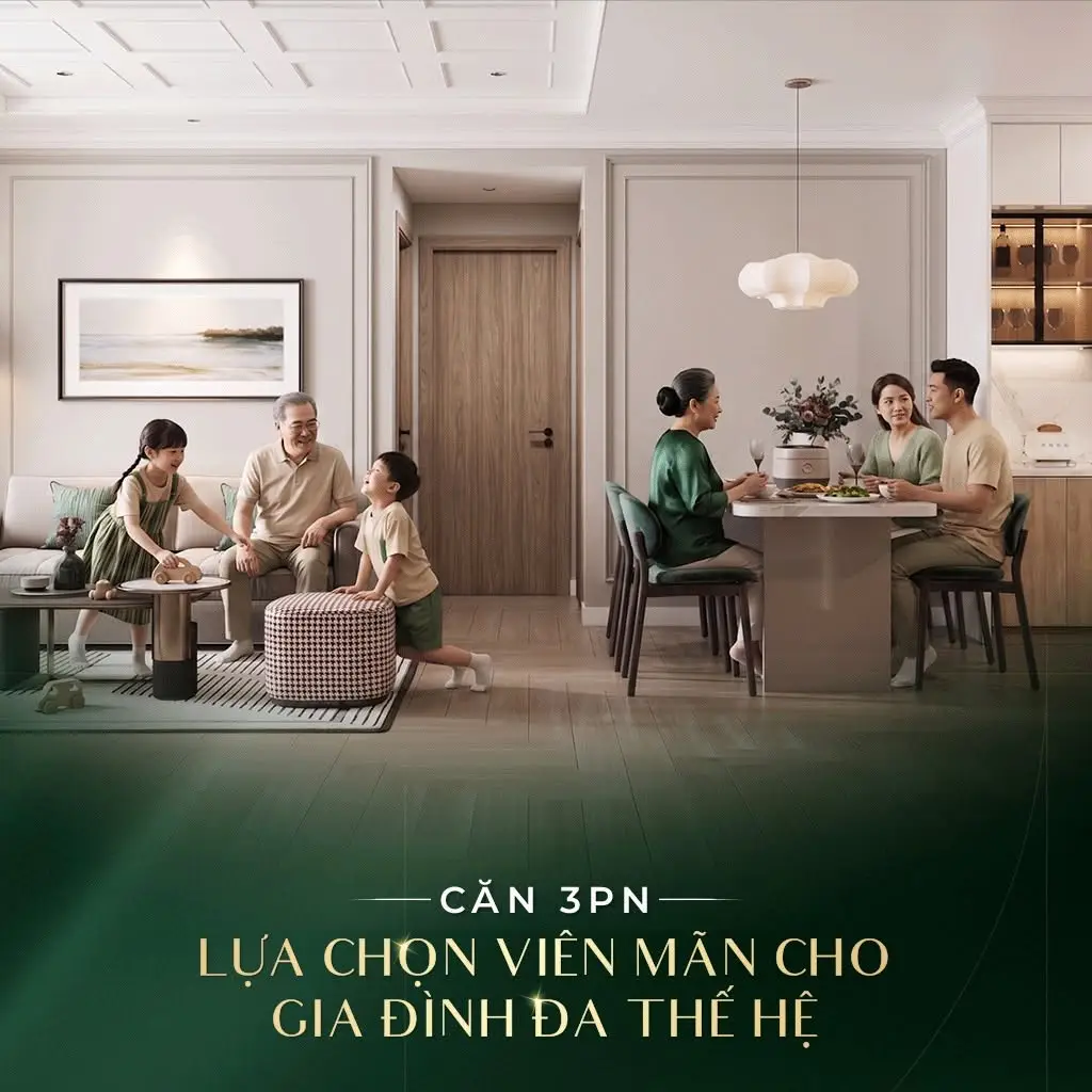 lựa chọn 3PN cho gia đình